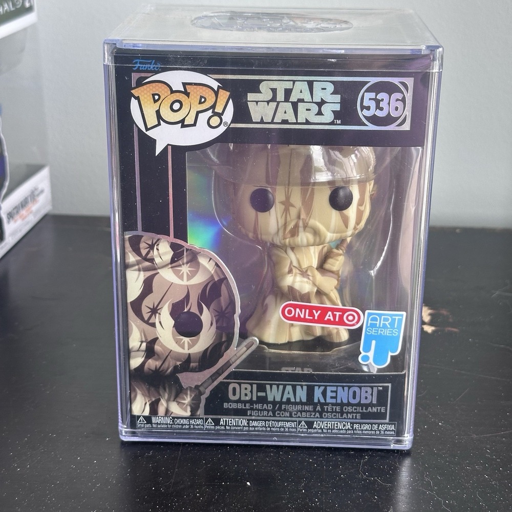 Funko POP! Star Wars ART Series Obi-Wan Kenobi #536 Exclusive Vinyl Figure‎ NEW